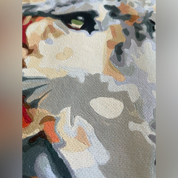 Wall art- painting handmade on canvas - Picture 4 of 5